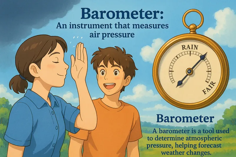 Barometer Simple Definition