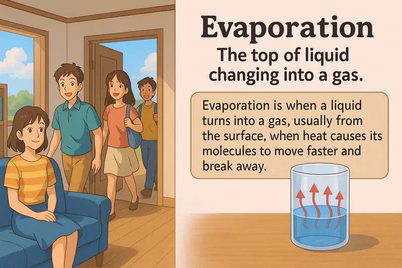 Evaporation Simple Definition