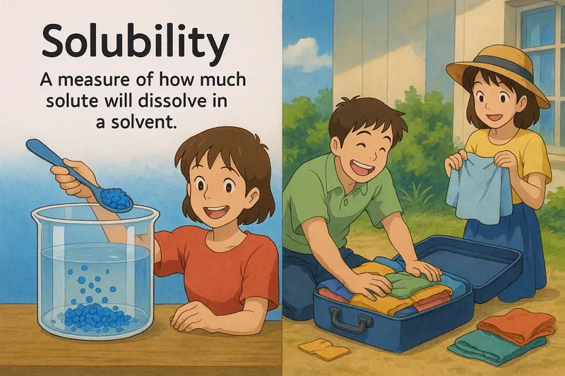 Solubility Simple Definition