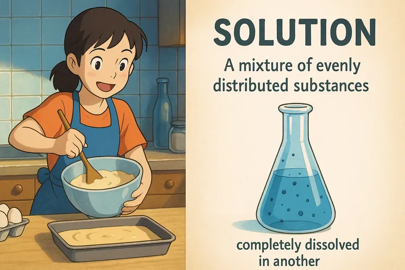 Solution Simple Definition