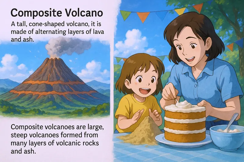 Composite Volcano Simple Definition Composite Volcano Simple Definition