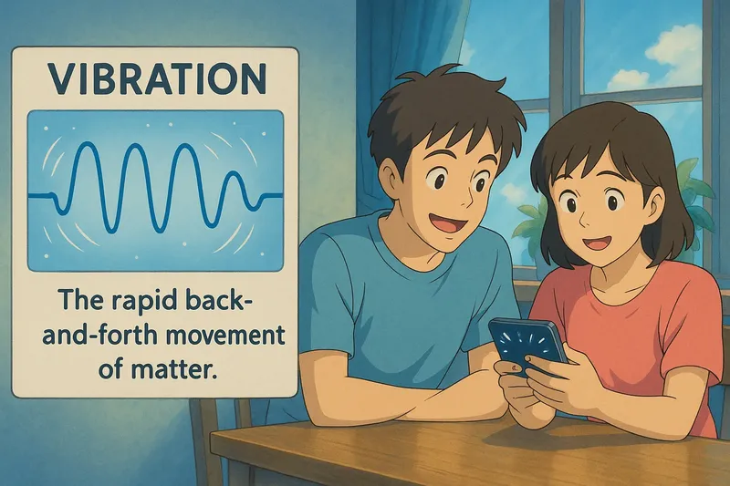 Vibration Simple Definition
