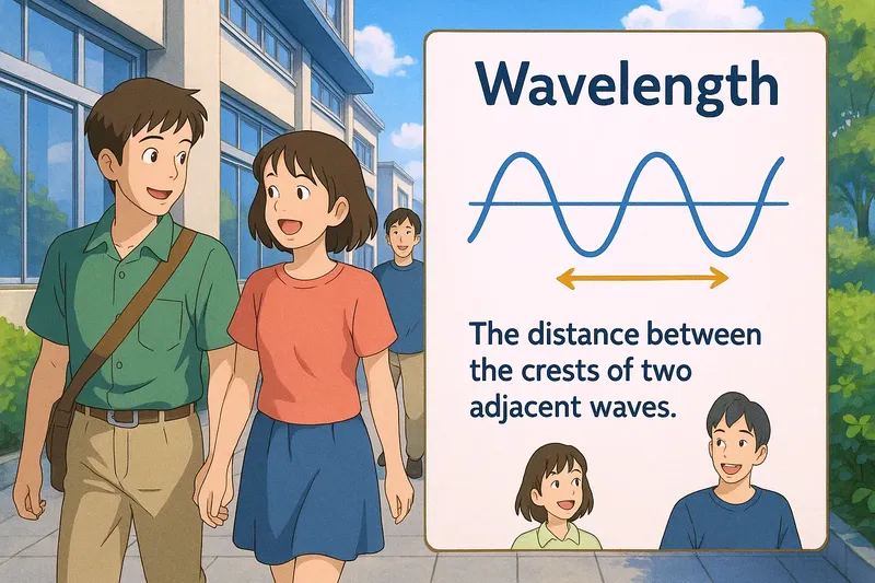 Wavelength Simple Definition