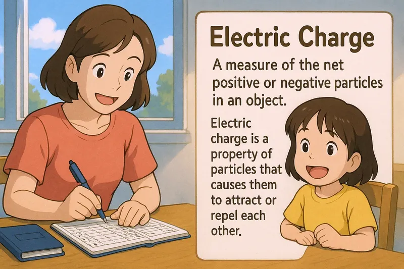 Electric Charge Simple Definition