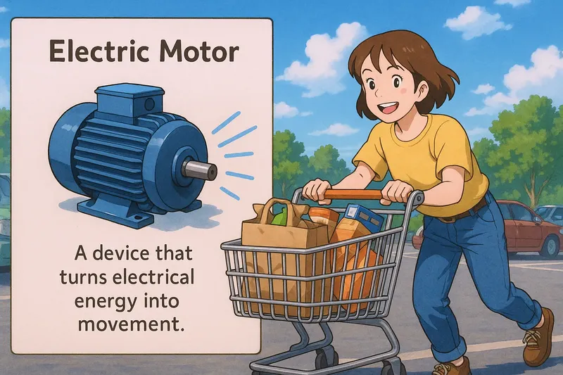 Electric Motor Simple Definition