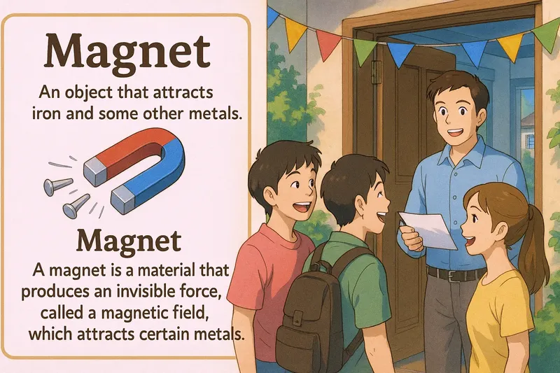 Magnet Simple Definition