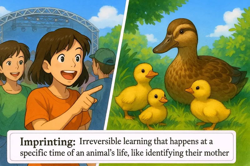 Imprinting Simple Definition