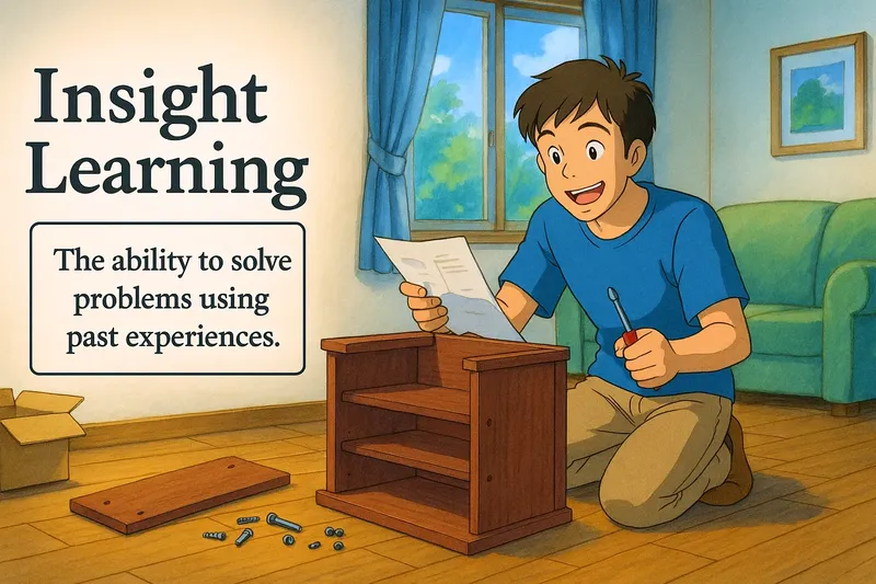 Insight Learning Simple Definition