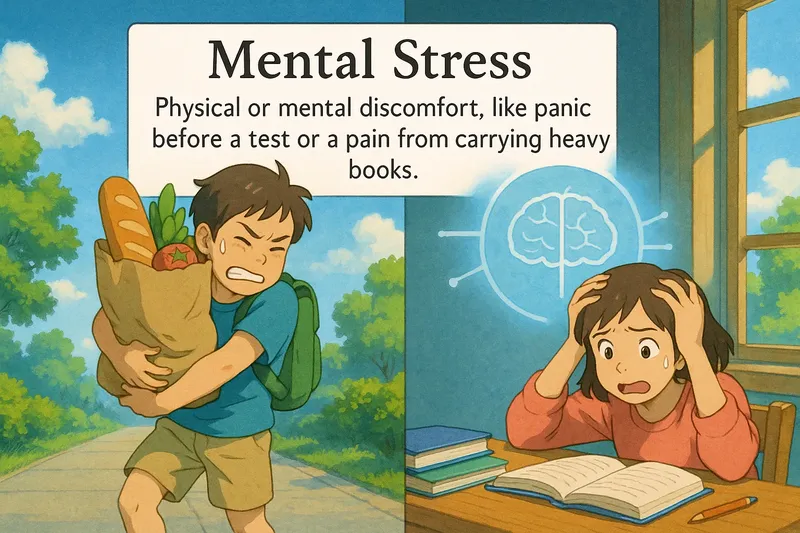Mental Stress Simple Definition Mental Stress Simple Definition