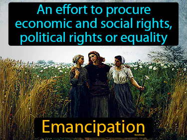 Any effort to procure economic and social rights, political rights or equality