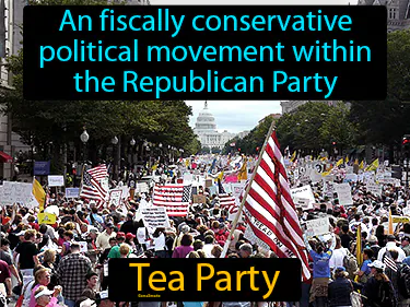 an fiscally conservative political movement within the Republican Party