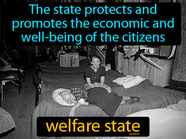 the state protects and promotes the economic and well-being of the citizens