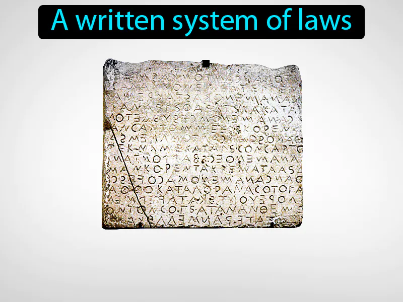 Code Of Law Definition