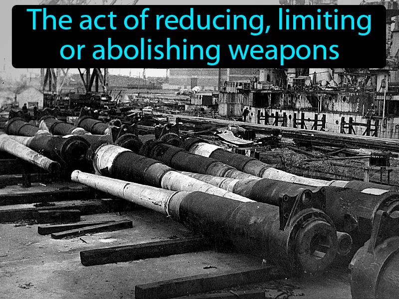 Disarmament Definition Disarmament Definition
