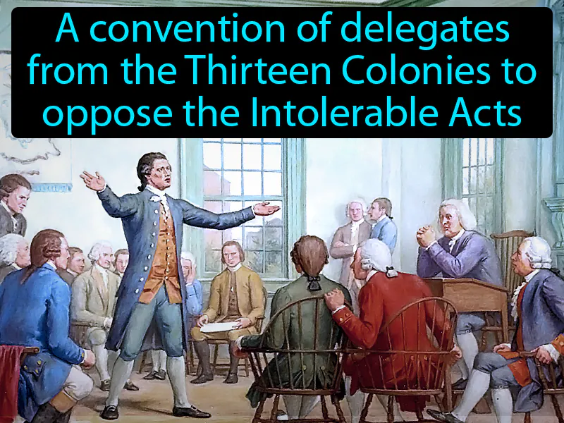 First Continental Congress Definition First Continental Congress Definition