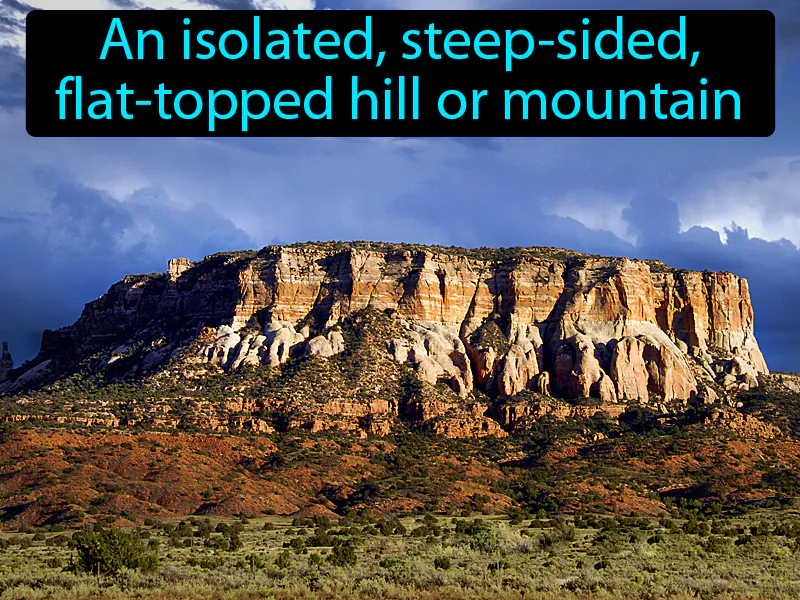 Mesa Definition Mesa Definition