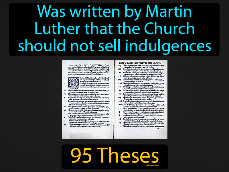 95 Theses Definition
