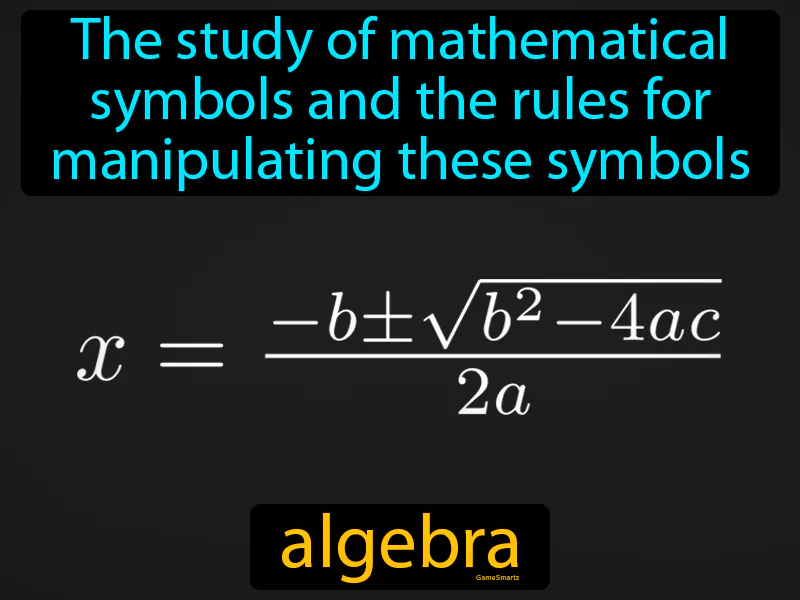Algebra Definition