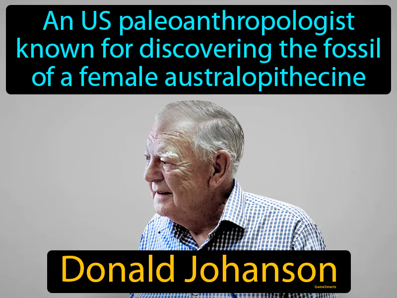 Donald Johanson Definition Donald Johanson Definition