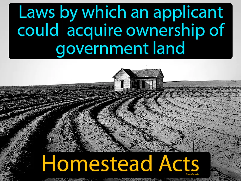 Homestead Acts Definition Homestead Acts Definition