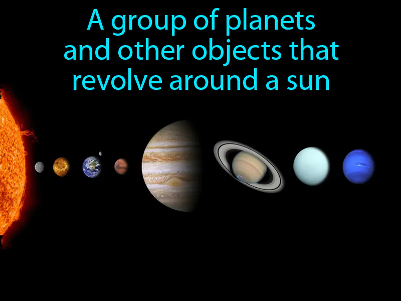 Solar System Definition Solar System Definition