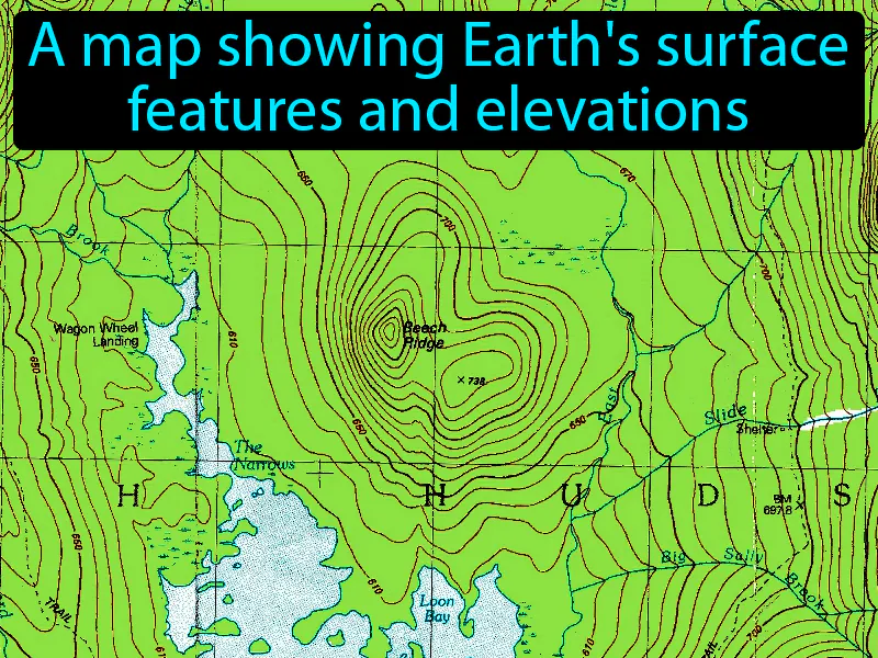 Topographic Map Definition Topographic Map Definition
