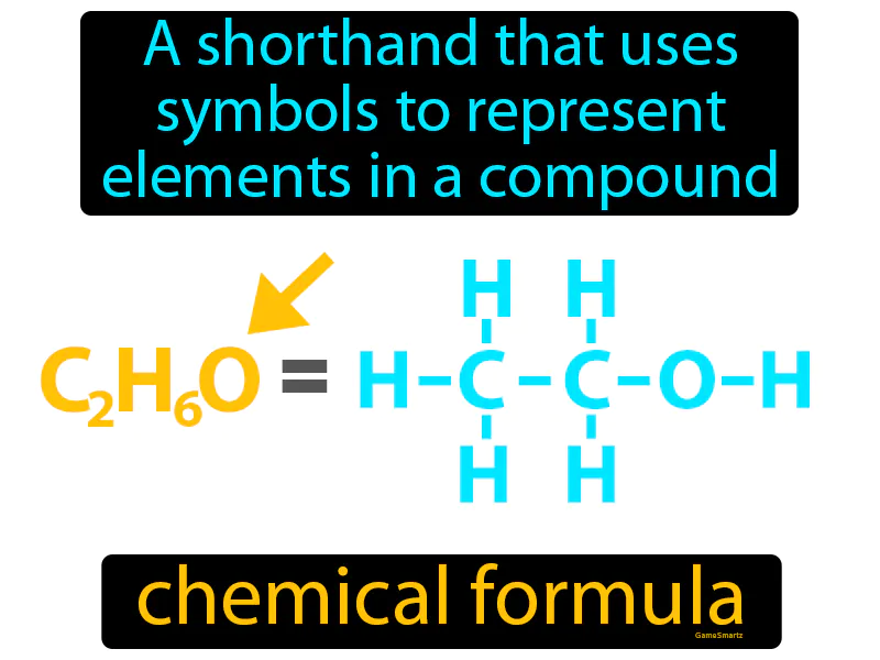 Chemical Formula Definition Chemical Formula Definition