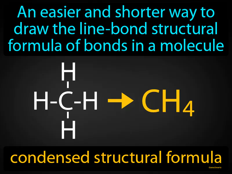 Condensed Structural Formula Definition