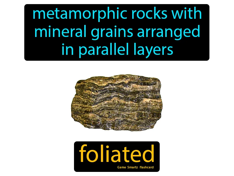 Foliated Definition Foliated Definition
