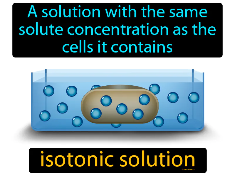 Isotonic Solution Definition