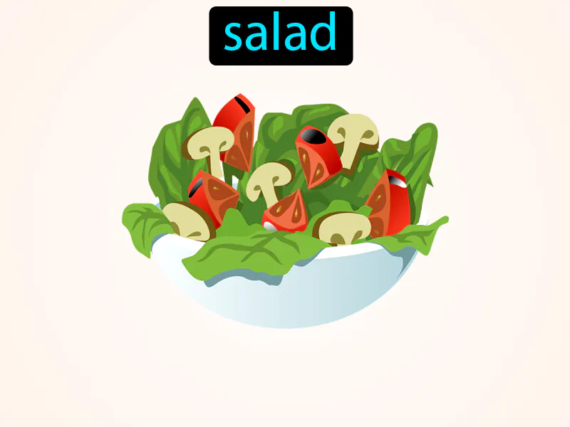 Una Ensalada Definition Una Ensalada Definition