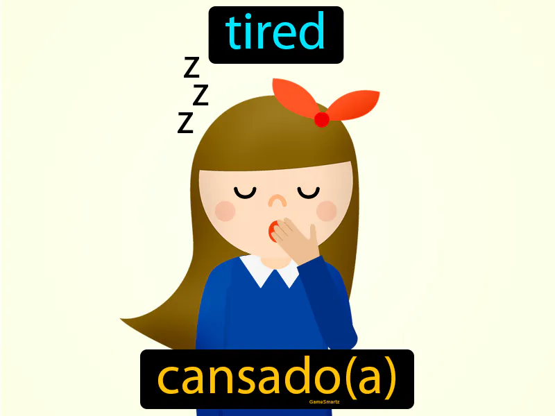 Cansado Definition Cansado Definition