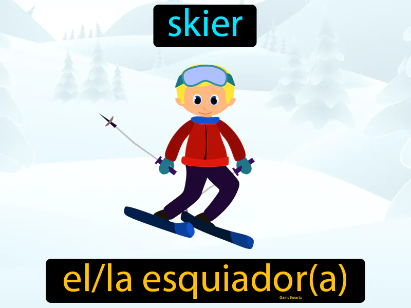 El Esquiador Definition