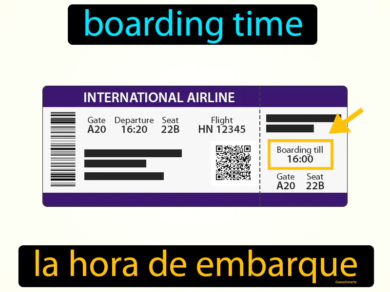 La Hora De Embarque Definition