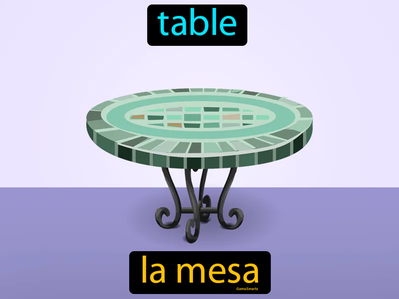 La Mesa Definition