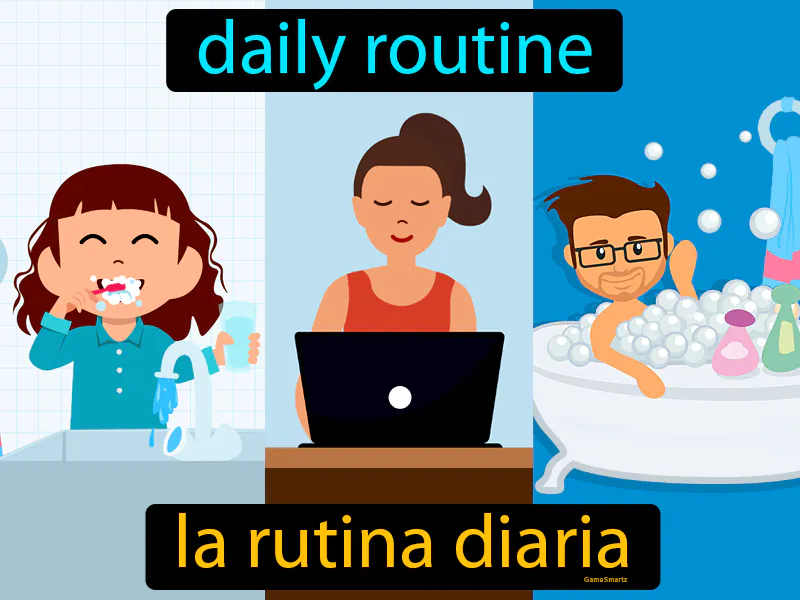 La Rutina Diaria Definition
