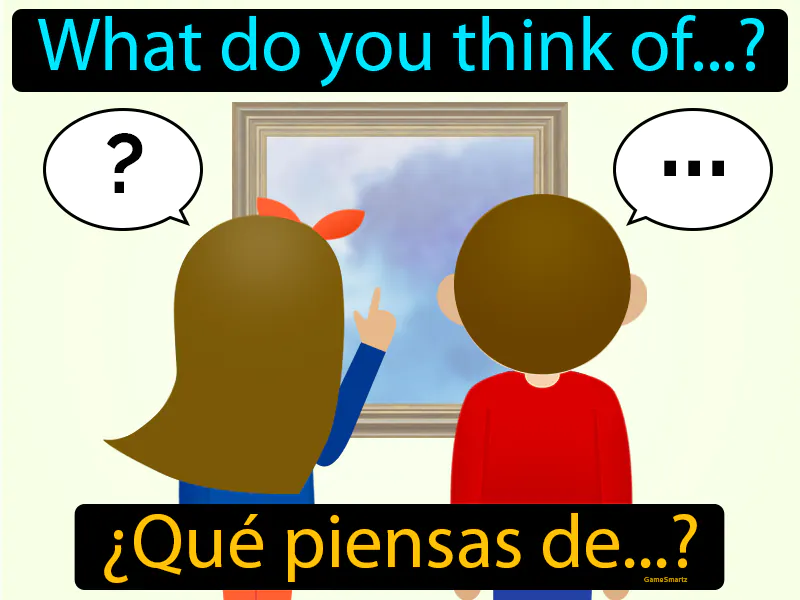 Que Piensas De Definition