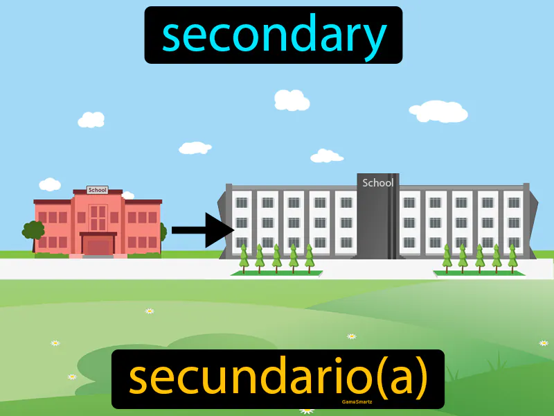Secundario Definition Secundario Definition