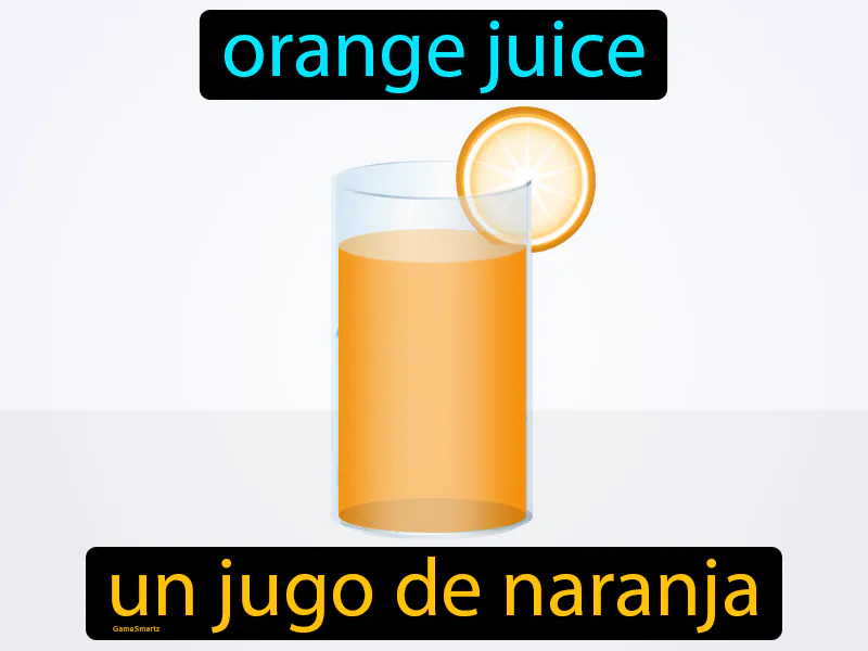 Un Jugo De Naranja Definition